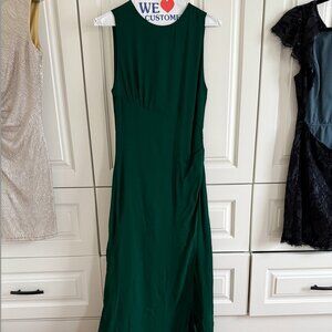 Reformation Green Maxi Dress